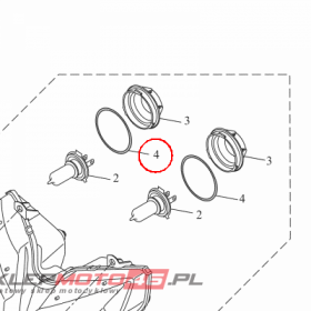 YAMAHA - GROMMET nr: BC6H41520000