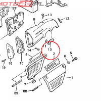 YAMAHA - DAMPER, LOCATING 1 nr: 1FK217780000