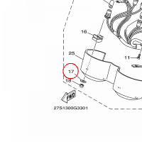 YAMAHA - WASHER, SPECIAL nr: 3D9H35240000