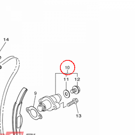 YAMAHA - NAPINACZ LANC. ROZ. nr: 5TA122102100