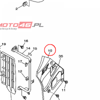 YAMAHA - OSLONA PLASTIK. nr: 3BN2137W1000