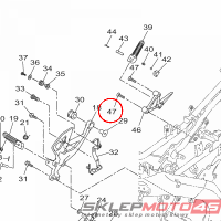 YAMAHA - sruba nr: 901100807100