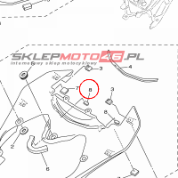 YAMAHA - DAMPER 2 nr: 5SL284160000