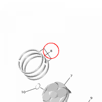 YAMAHA - pierscienie tlokowe nr: 2C0116030000