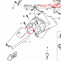 YAMAHA - wkret nr: 9016705X0100