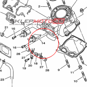 YAMAHA - ZAWOR nr: 5HD1131D2000