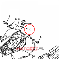 YAMAHA - uszczelniacz nr: 932101912300