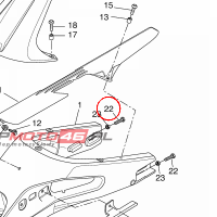 YAMAHA - SRUBA nr: 901010877700