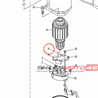 YAMAHA - BRUSH 2 nr: 6GR438920000