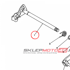 YAMAHA - WALEK ZM. BIEGOW nr: 10W181010300