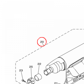 YAMAHA - TLUMIK nr: 11C147100100