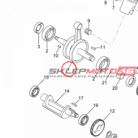 YAMAHA - WAL KORB. nr: 13CE14000000