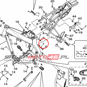YAMAHA - WASHER, LOCK nr: 13DF11870000