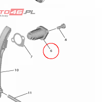 YAMAHA - NAPINACZ LANC. ROZ. nr: 13S122100200