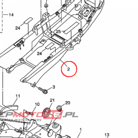 YAMAHA - RAMA DODATKOWA nr: 13S211900000
