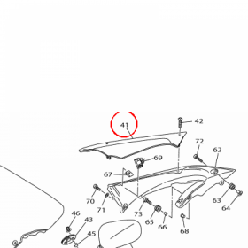 YAMAHA - WYPELNIENIE OWIEWKI nr: 13S2837M0000