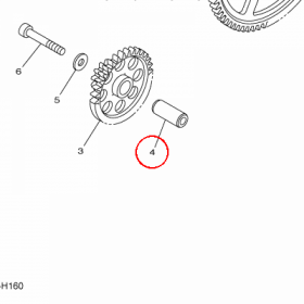 YAMAHA - WALEK nr: 14B155210000