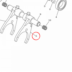 YAMAHA - wodzik nr: 14B185110000