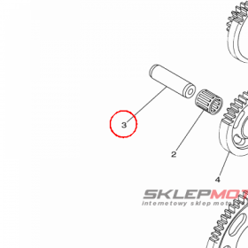 YAMAHA - WALEK nr: 18P155210000