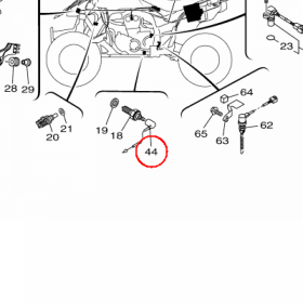 YAMAHA - WIRE, LEAD nr: 18P825410000