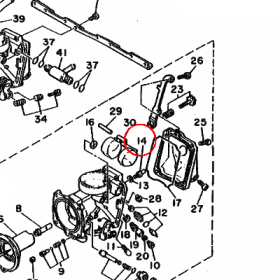 YAMAHA - WKRET nr: 1AE145650000