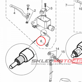 YAMAHA - wlacznik stopu nr: 1B1H39800100