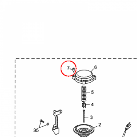 YAMAHA - SCREW nr: 1C0E43270000
