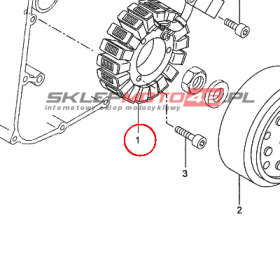 YAMAHA - WIRNIK nr: 1C0H14501000
