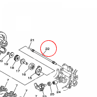 YAMAHA - SWORZEN nr: 1C3163571100