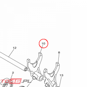 YAMAHA - WODZIK nr: 1C3185130000