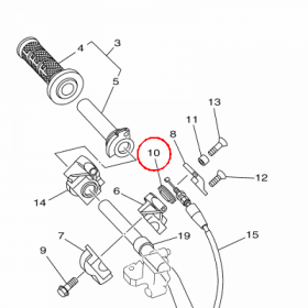 YAMAHA - WIRNIK nr: 1C3262739000