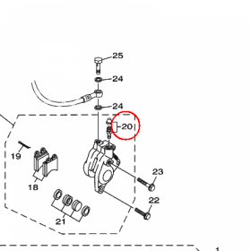 YAMAHA - SCREW SET nr: 1D4F585H0000
