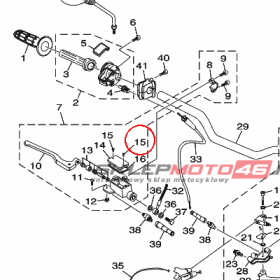 YAMAHA - SCREW nr: 1D4F589H0000
