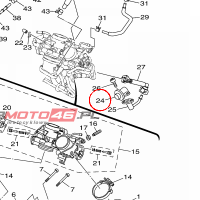 YAMAHA - REGULATOR, PRESSURE nr: 1D7139060000