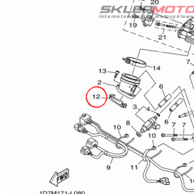 YAMAHA - SEAL nr: 1D7144670000