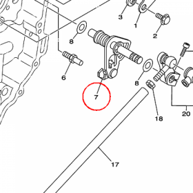 YAMAHA - WALEK ZM. BIEGOW nr: 1D7181010100