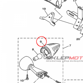 YAMAHA - KLOSZ KIER. nr: 1D7833420100