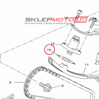 YAMAHA - USZCZELKA nr: 1DYE22130000