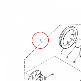 YAMAHA - WATER PUMP ASSY nr: 1FK124200000