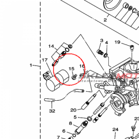 YAMAHA - WKRET nr: 1FN145650000