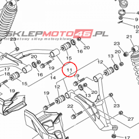 YAMAHA - WACHACZ PRZ. GTS nr: 1HPF35700000