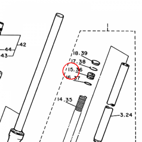 YAMAHA - SRUBA nr: 1HX231110000