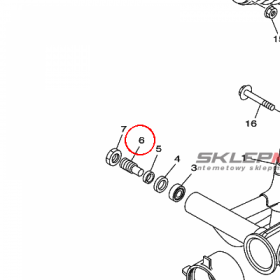 YAMAHA - WALEK nr: 1J7221410000