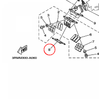 YAMAHA - USZCZELKA nr: 1KT136210100