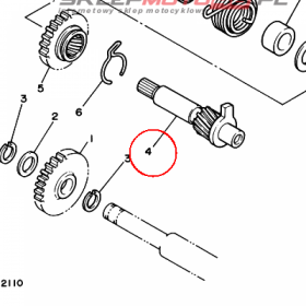 YAMAHA - WALEK KOPNIAKA nr: 1LX156600200