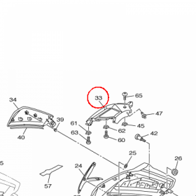 YAMAHA - WYPELNIENIE WOWIEWKI nr: 1MC2836N0000