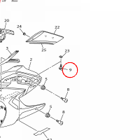 YAMAHA - ZAPINKA nr: 1MC283860000
