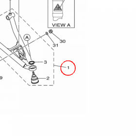 YAMAHA - WACHACZ PRZ. GTS nr: 1PEF35709000