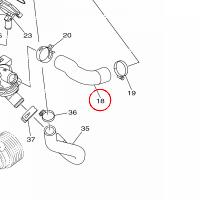 YAMAHA - HOSE 2 nr: 1RC125770000