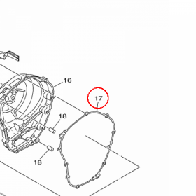 YAMAHA - uszczelka nr: 1RC154610000